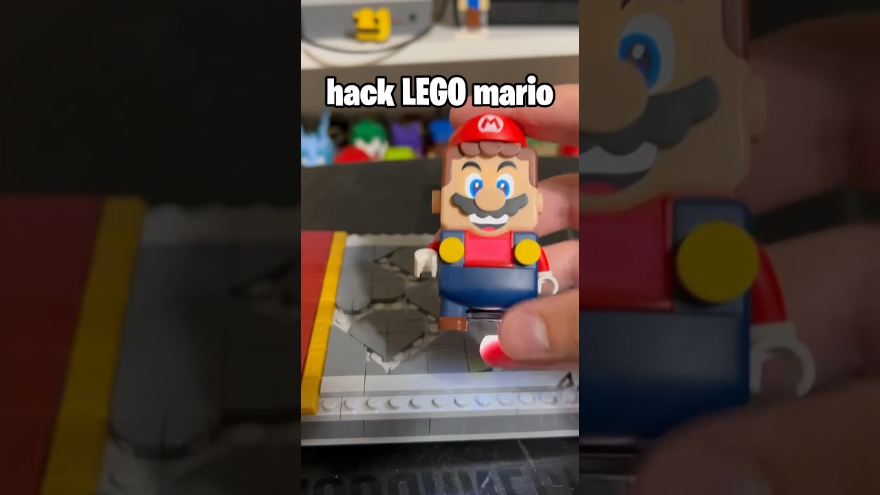 how to *HACK* your LEGO mario!