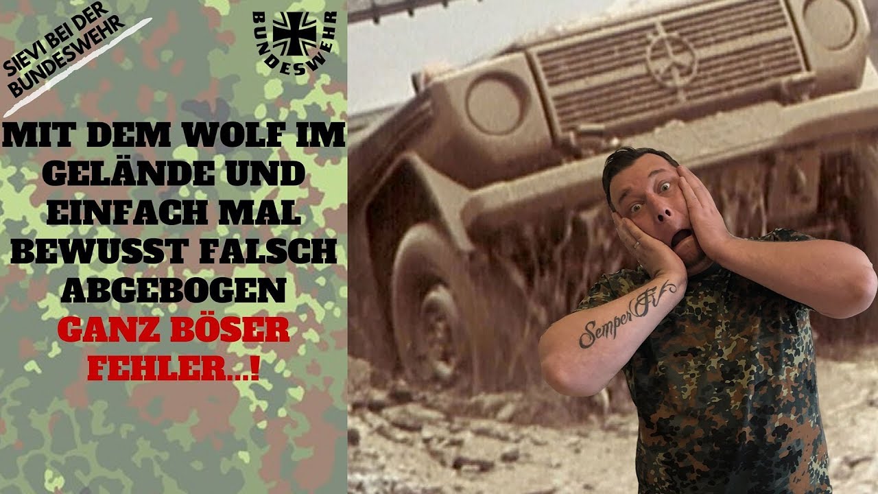Mit dem Wolf im Gelände und einfach mal bewusst falsch abgebogen | GANZ BÖSER FEHLER ...!