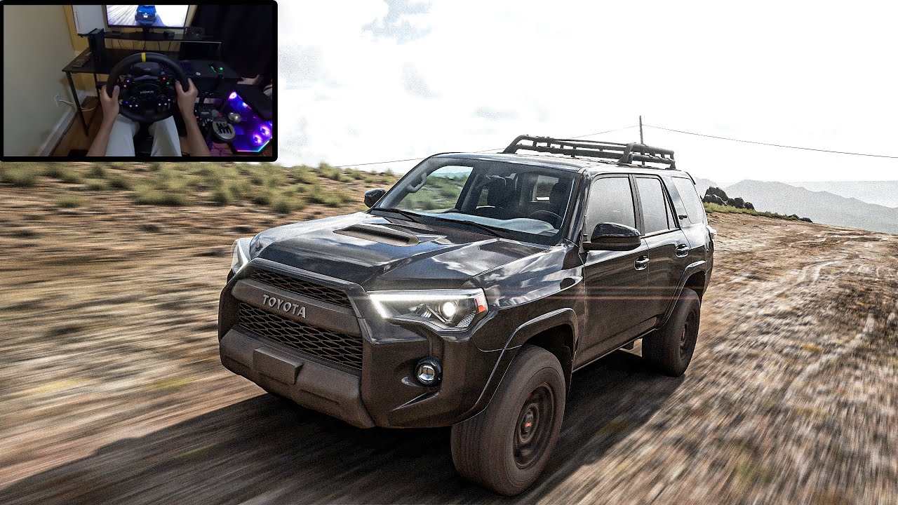 Toyota 4Runner OFFROADING - Forza Horizon 5 | MOZA RS V2 Steering Wheel gameplay 