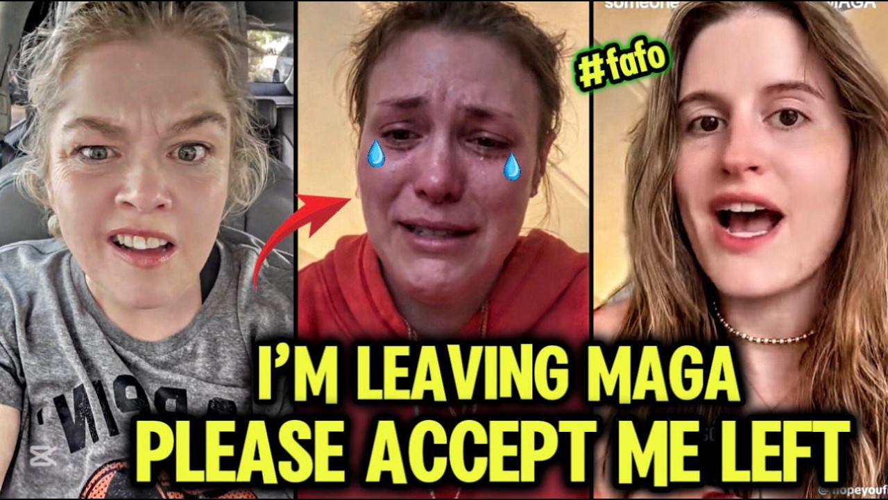 #FAFOseason as MAGA Woman Breakdown in TEARS after Leaving MAGA Got Her INSTANT Backlash Online