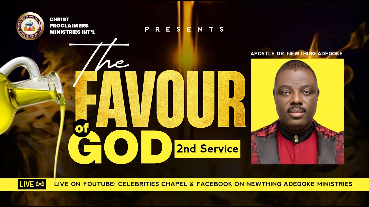 THE FAVOUR OF GOD | SECOND SERVICE