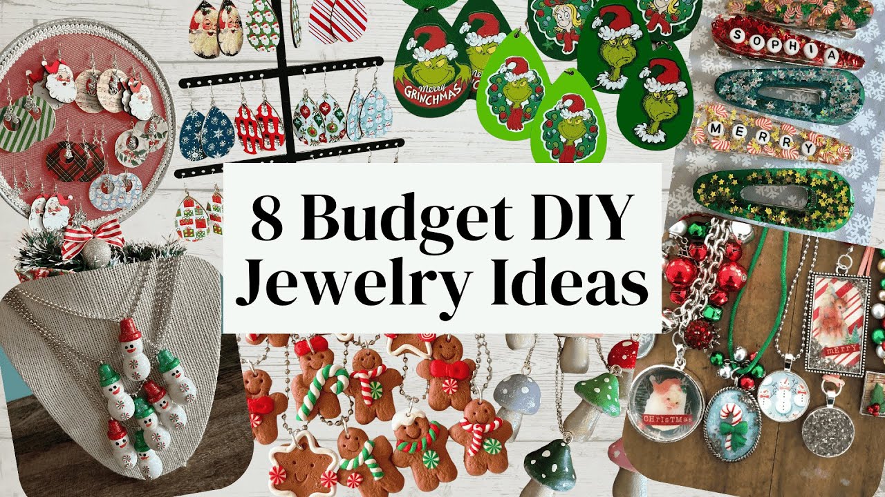 8 Easy Jewelry DIY Gifts to Make plus Dollar Tree Displays for Craft Shows
