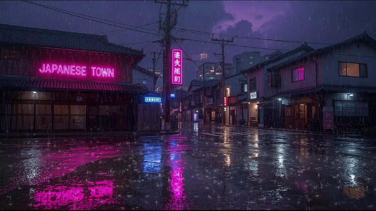 Rainy Night Lofi Mix 🌙 Calm Chillhop Beats to Relax, Study & Sleep #26