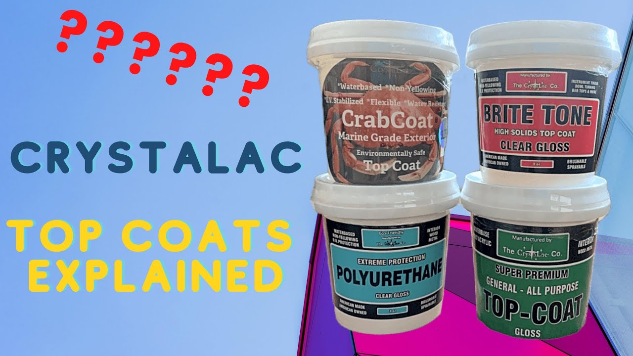 CrystaLac Top Coats Explained! Epoxy Free Alternative Tumblers