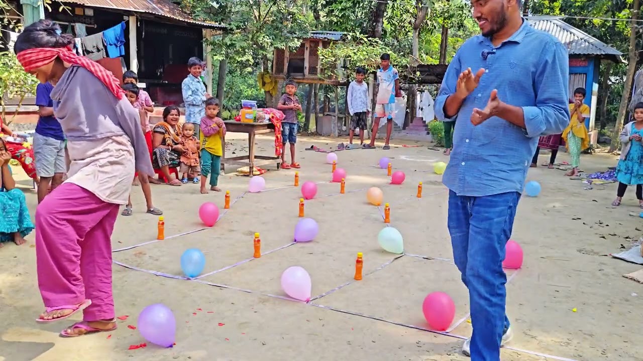 খুবেই মজাদার খেলা বেলুন খুঁজে বের করে ফাটানো 🥰😍🤞
