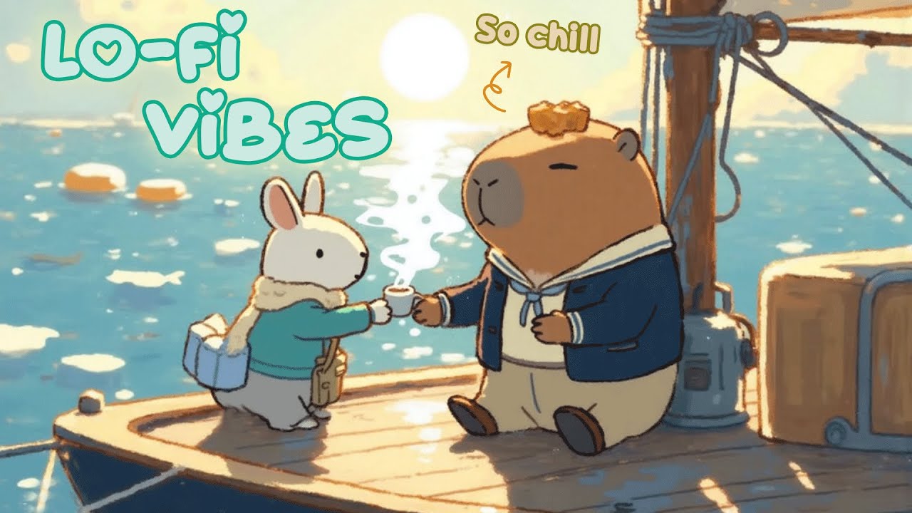 Going To The Beach Or Chilling?? 🌊⚓ Chill Lofi for Focused & Cozy Moments