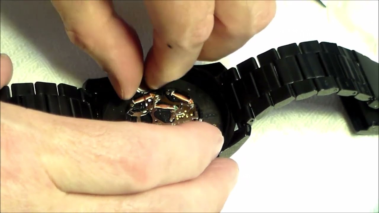 Diesel Watch DZ-4283 Battery Replacement