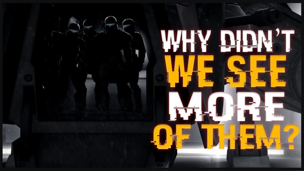 Where were the CLONE COMMANDO&rsquo;S During most of Star Wars the Clone Wars