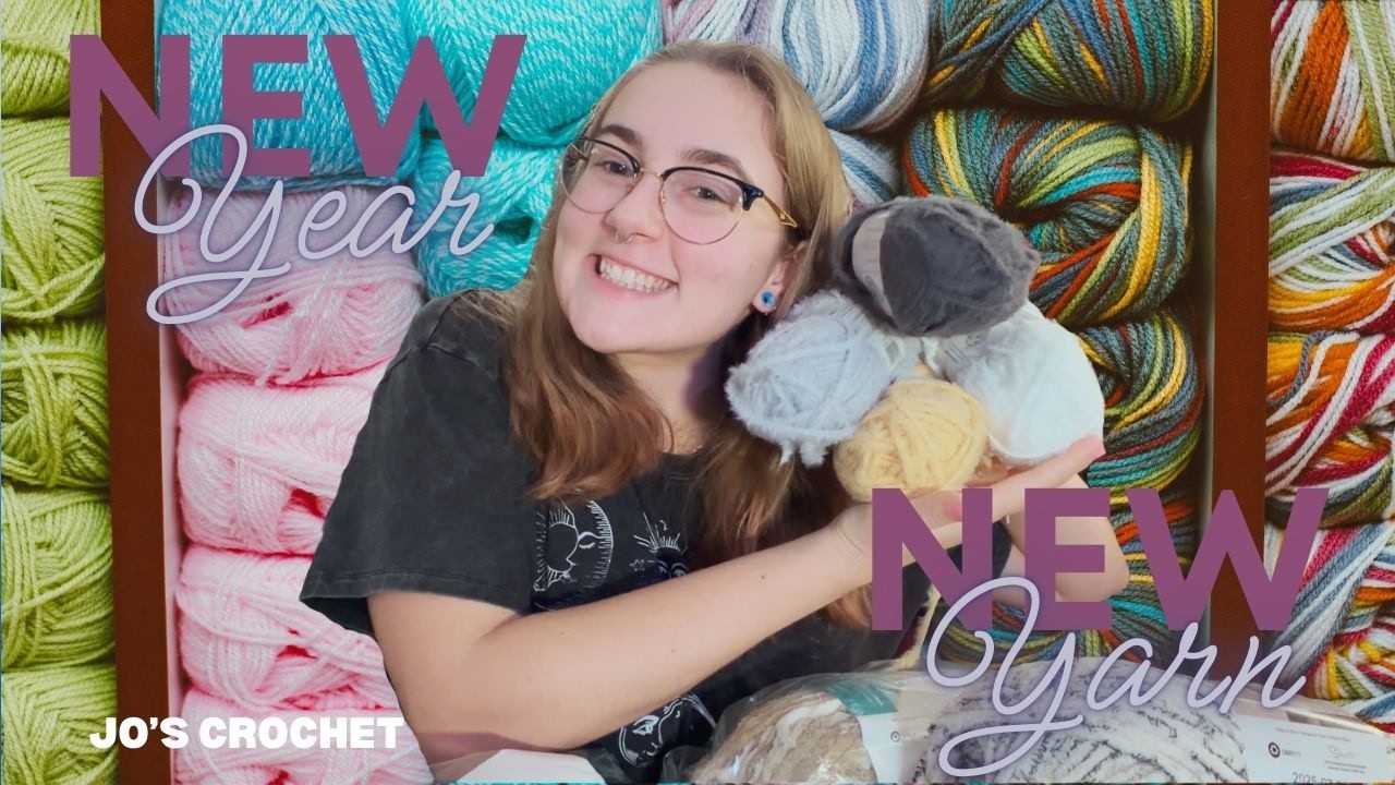 First Yarn Haul of 2026 🧶 | New Year, New Yarn | Crochet Small Business 💞