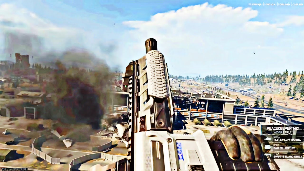 Call of Duty : Warzone Black Ops 7 (PEACEKEEPER MK1) Quads Team Wipeout (4K Gameplay No Commentary)