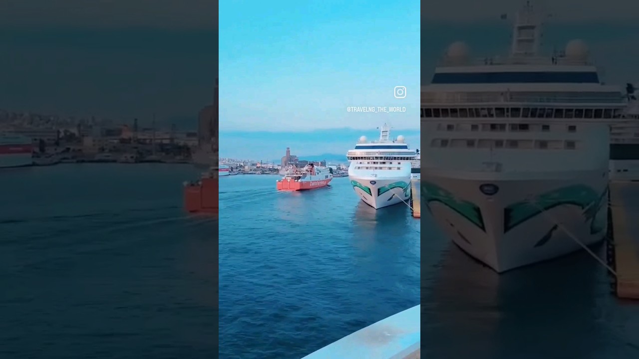 Port of Athens | Greece | Cruise Ships 🚢