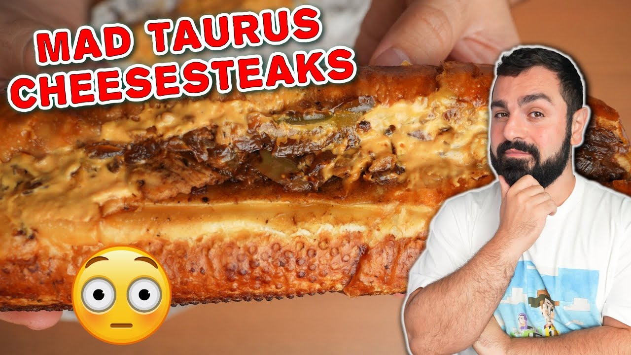 HRANOLKY ZA 300 KČ?! Mad Taurus Cheesesteaks.