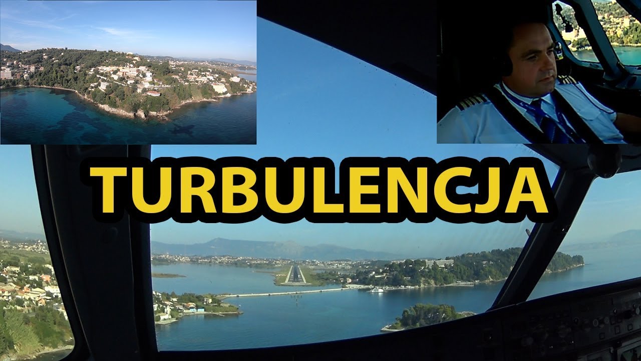 (79) Podejścia z widocznością. Corfu, Kos. CFU and KOS Visual A320 Cockpit View