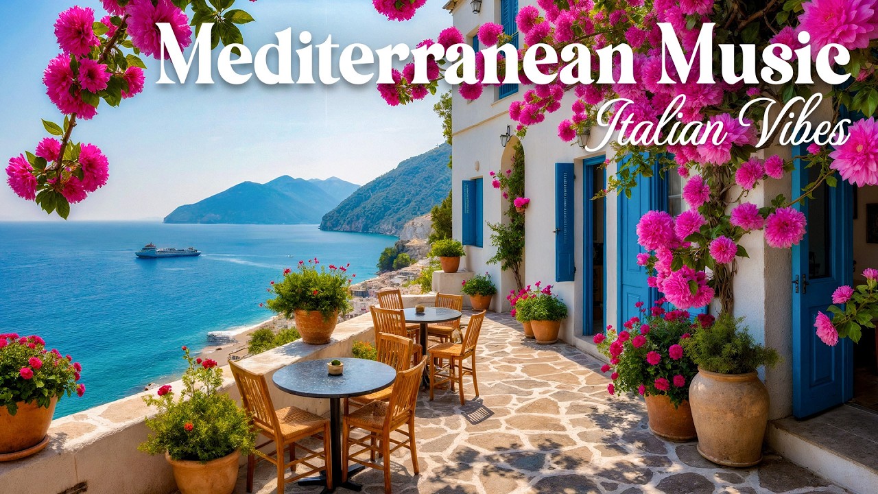 Italian Vibes And Mediterranean Music - Soothing Music And The Amalfi Coast And Lake Como, Dreamlike