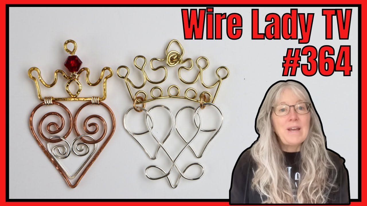 🔴 Making Luckenbooth Pendants - Wire Lady TV Ep 364 Livestream Replay