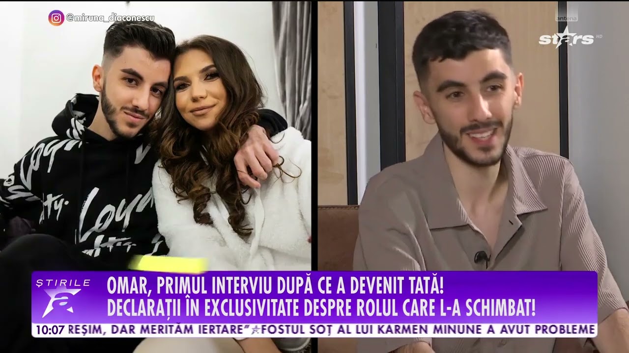 Omar Arnaout, primul interviu după nașterea fiului său! Cum l-a schimbat rolul de tată