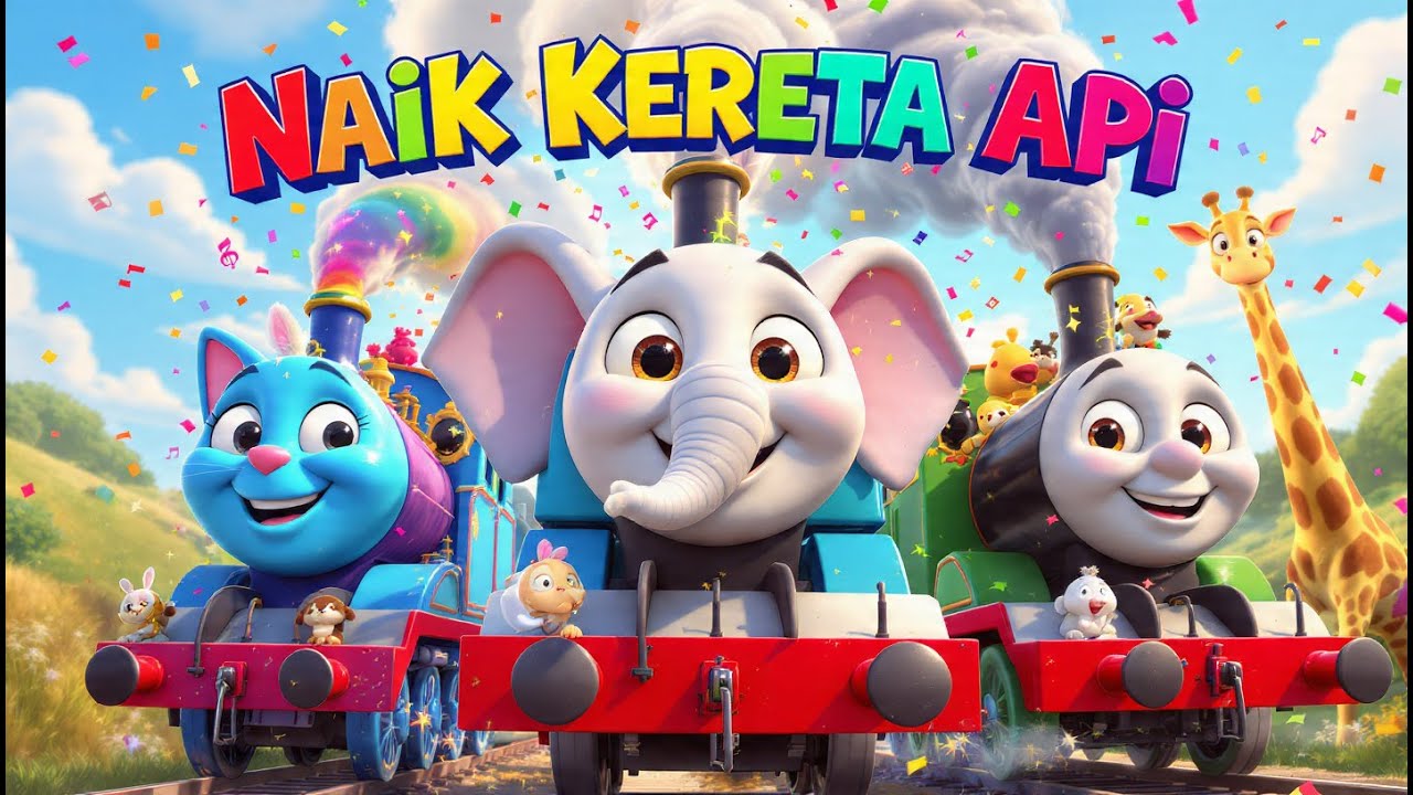🚂💨 Naik Kereta Api! Lagu Anak Indonesia Populer & Edukasi