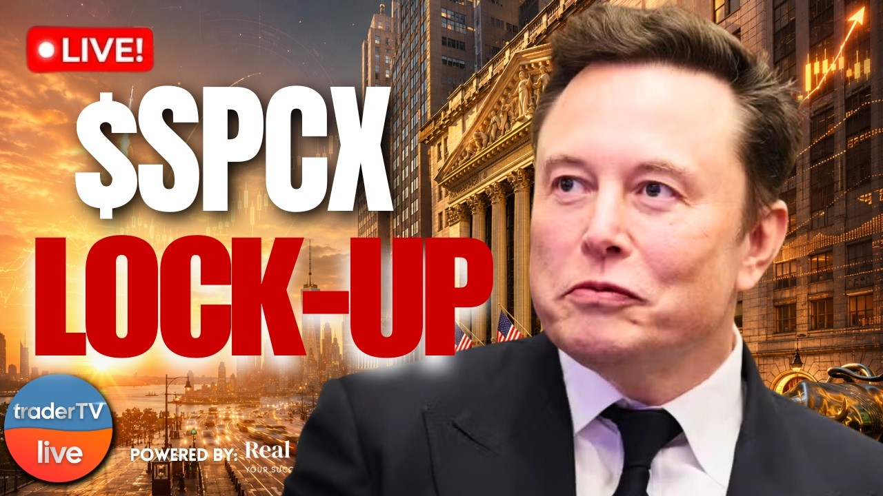 SpaceX Lock-Up Expires, Sandisk Crash? Nasdaq and Chip Stocks Fall | Stock Market Live