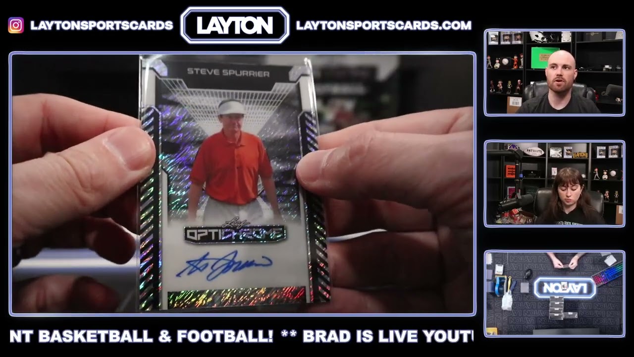 2025 Leaf Optichrome Football Hobby & Jumbo 8 Box Mixer #1