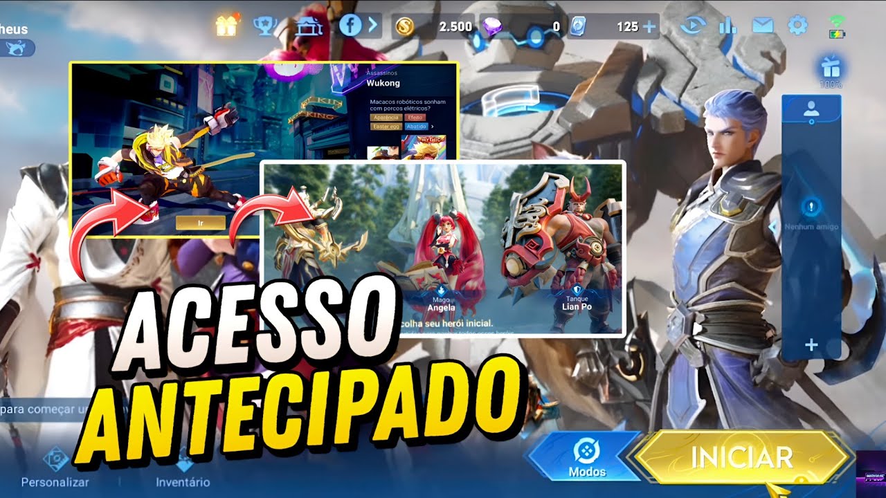 CONFERINDO TODAS AS MUDAN&Ccedil;AS DE HONOR OF KINGS - ACESSO ANTECIPADO