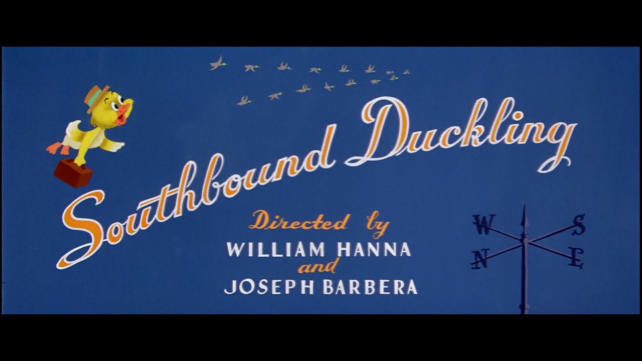 Tom and Jerry: Southbound Duckling opening/closing titles (3/12/1955)