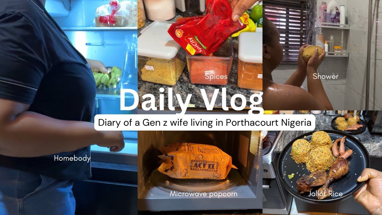 GEN Z WIFE DIARIES | Living in Porthacourt Nigeria | Cooking | Homebody | Silent Vlog |  Slow living