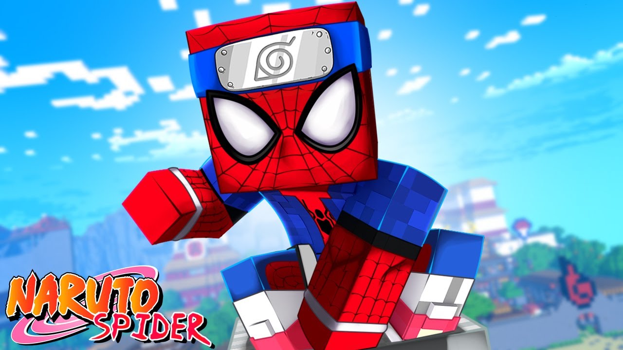 Minecraft : NARUTO Sp 🕷🕸 - TREVOR GANHOU OS PODERES de UM HOMEM ARANHA NINJA ! Ep 1