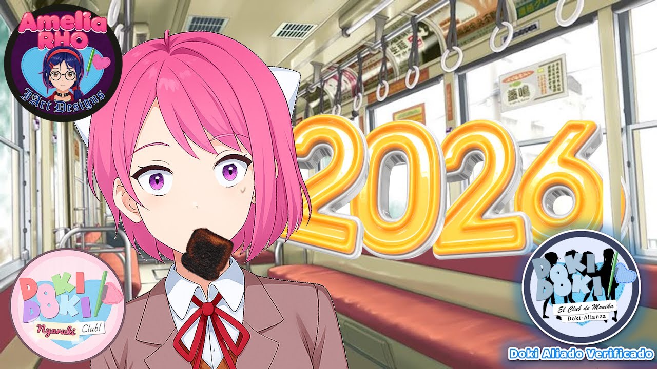 ¡MI AÑO NUEVO! (˶ᵔ ᵕ ᵔ˶) (DDLC en Español)