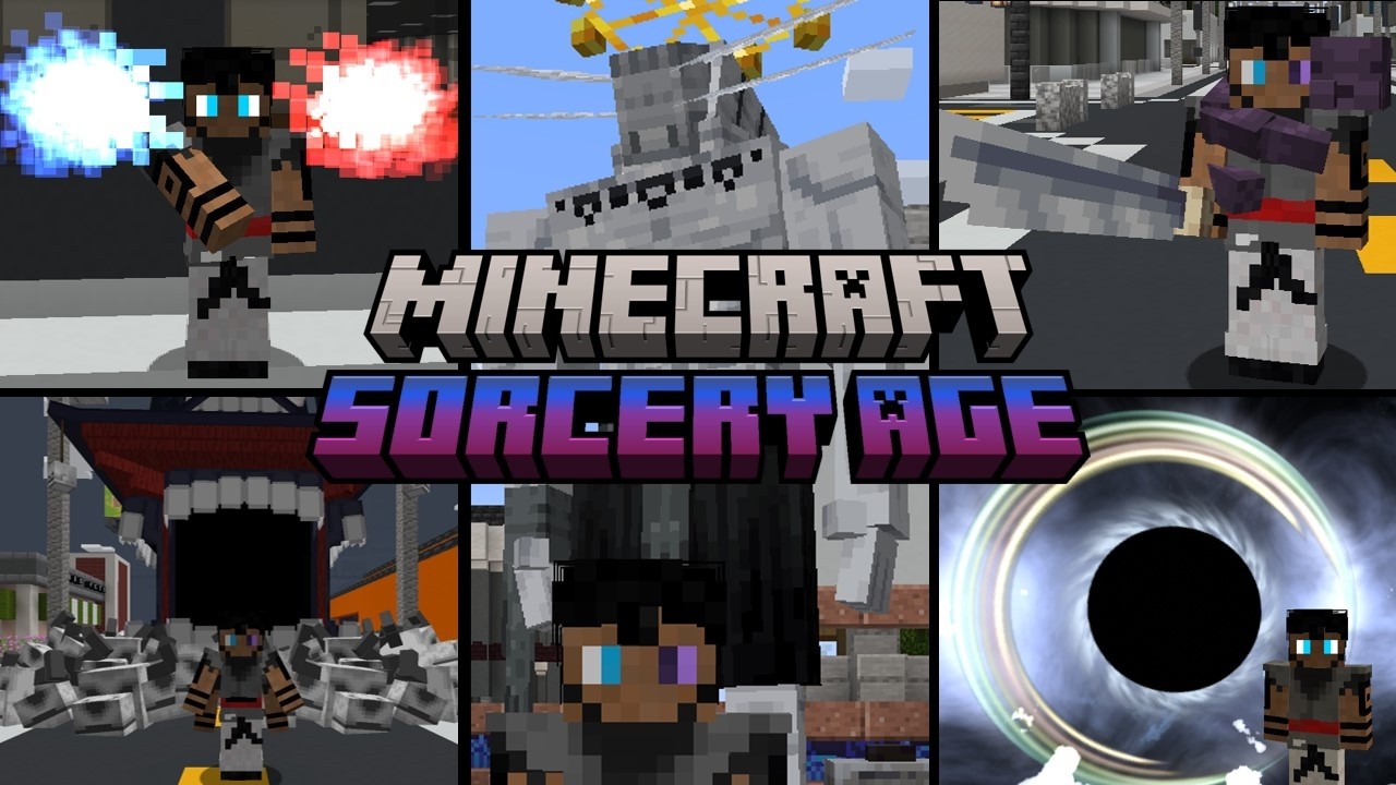NEW MOD | Sorcery Age! | Limitless, Shrine, Ten Shadows... | Minecraft Jujutsu Kaisen Mod