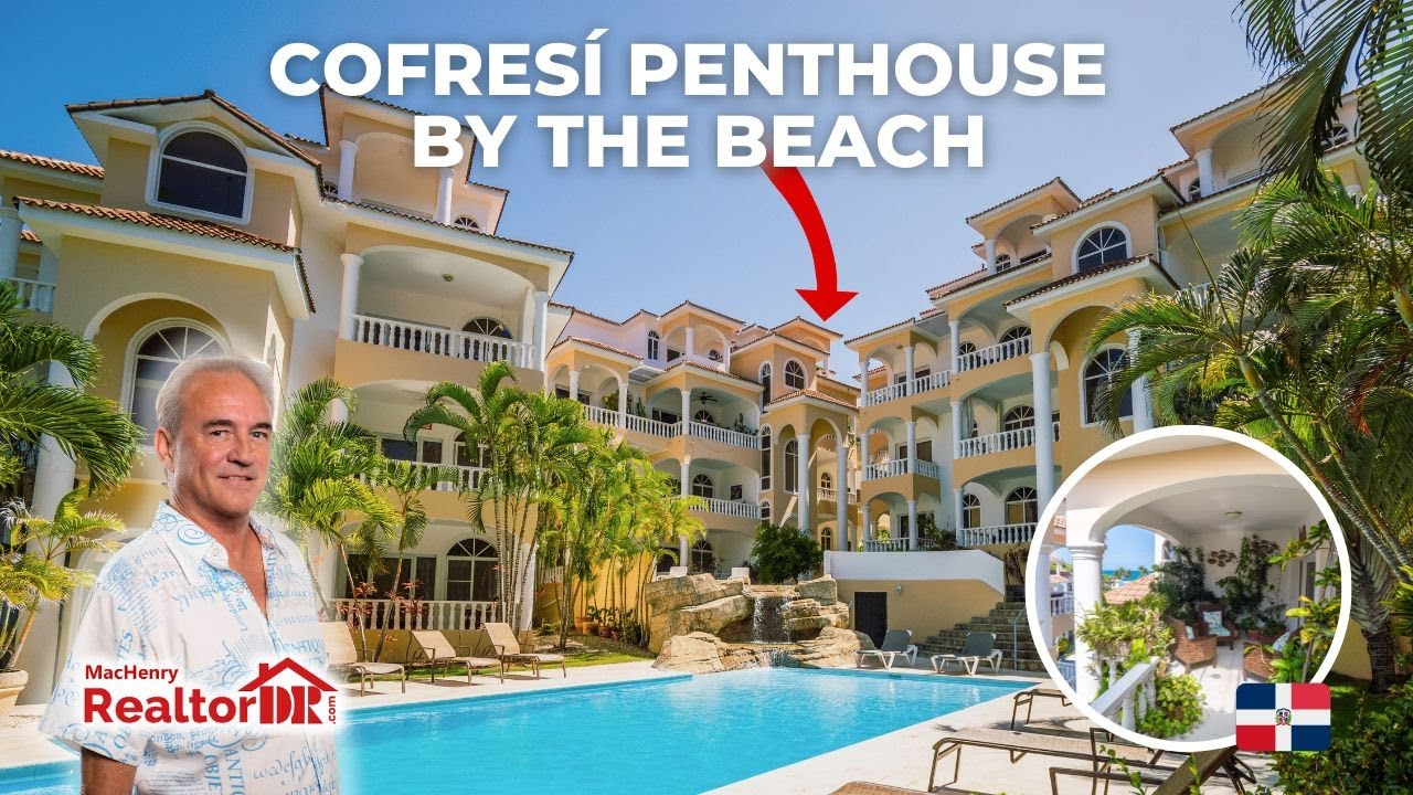 3 Bedroom Penthouse by the Beach in Cofresí, Puerto Plata D.R. - For Sale by RealorDR