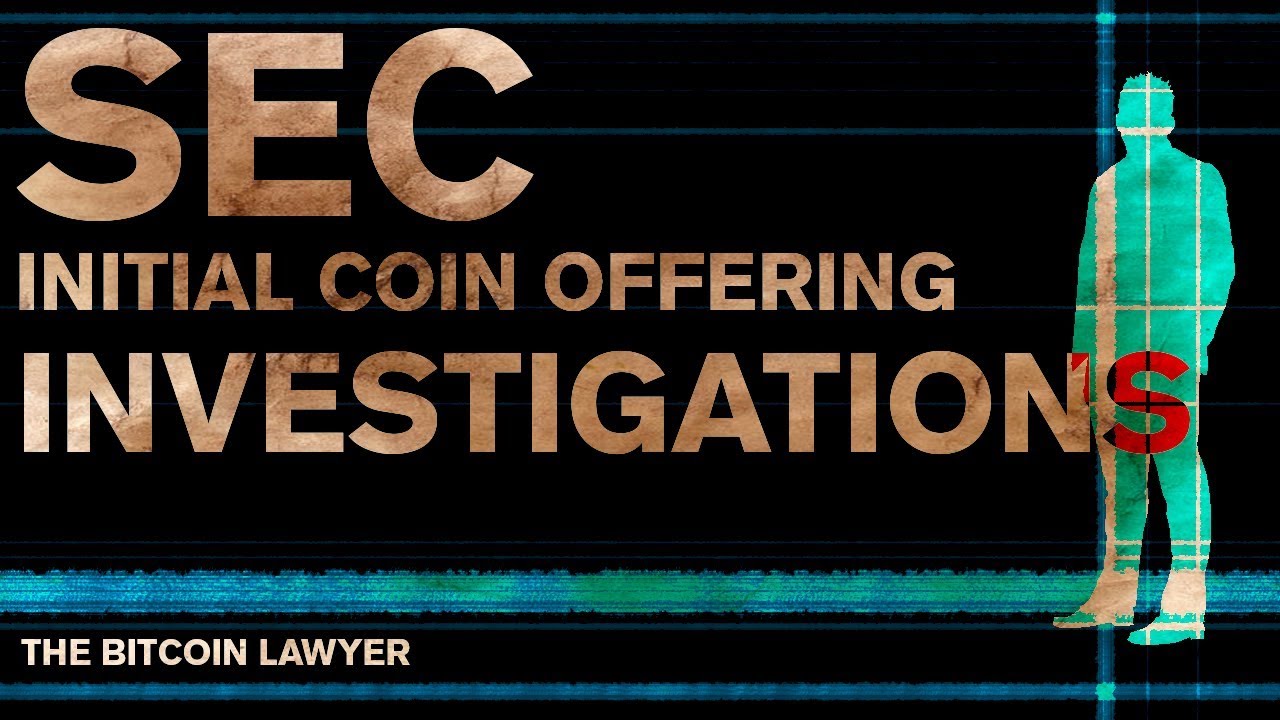 Adam Tracy Explains SEC Initial Coin Offering Investigations