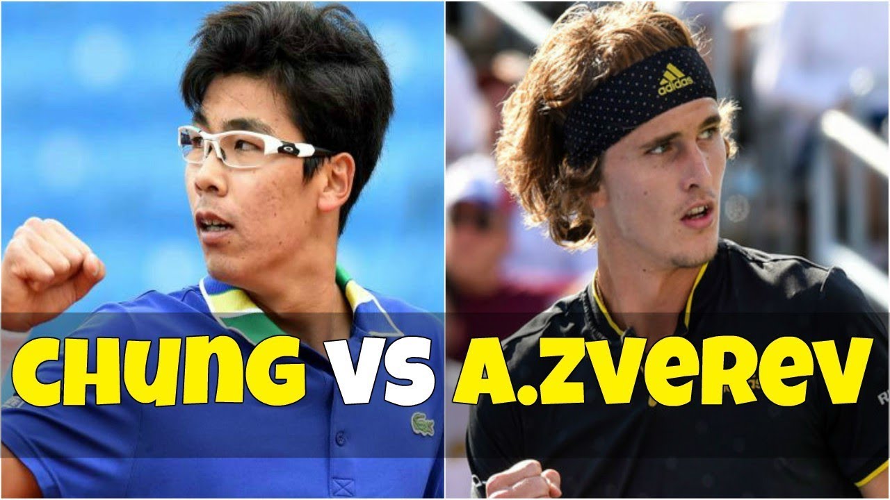 Hyeon Chung vs Alexander Zverev | SF Munich 2018 Highlights