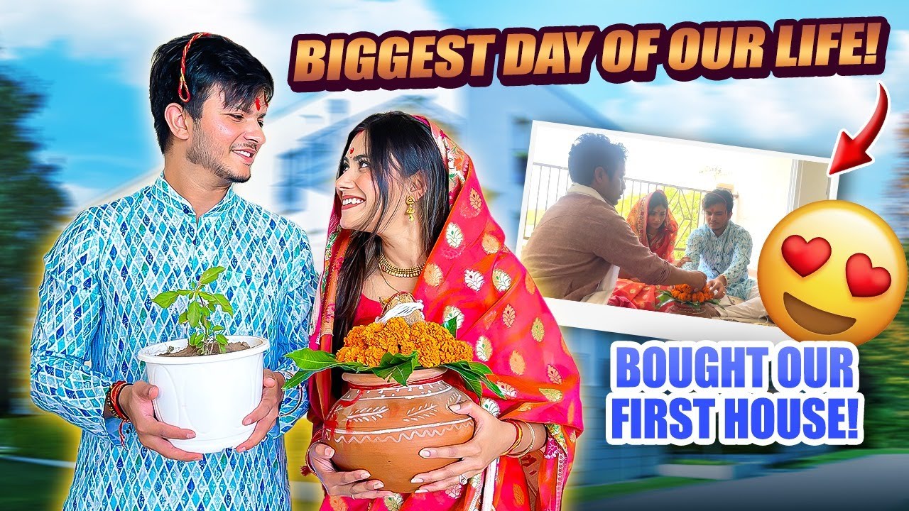 We Bought Our First House Together😍 | Ghar ki Pooja | Tanshi Vlogs