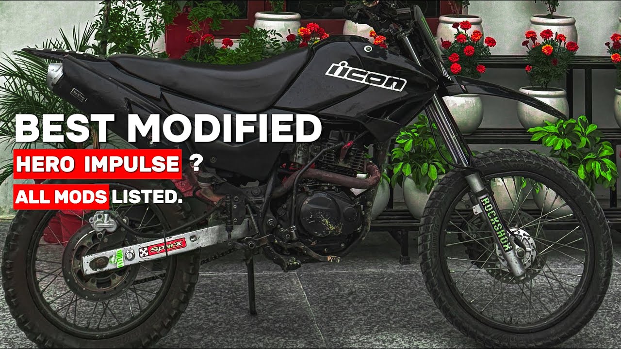 BEST MODIFIED HERO IMPULSE IN DEHRADUN 😍