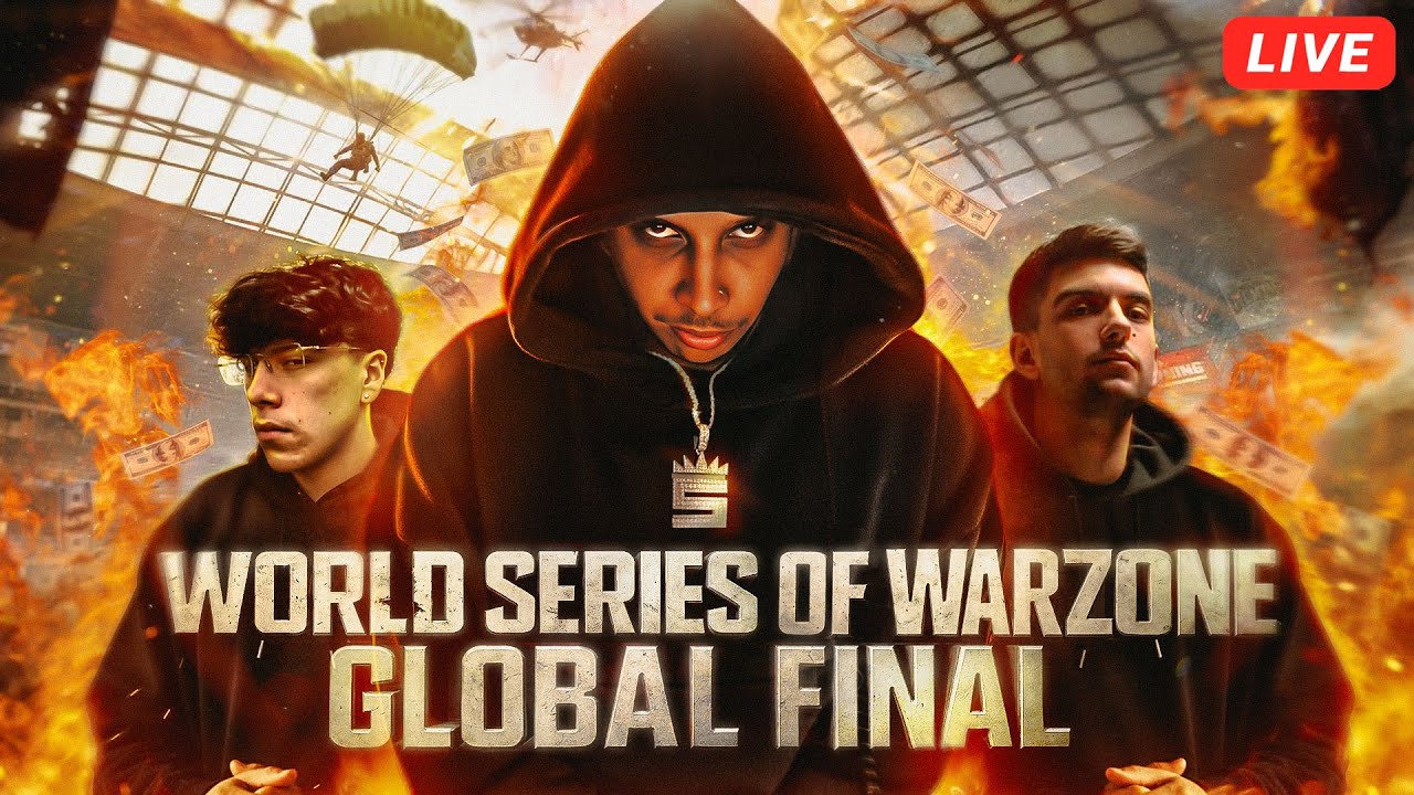 🔴 LIVE -   🏆 GLOBAL FINAL🏆 $1,000,000 WORLD SERIES OF WARZONE LAN TOURNAMENT |  FaZe Swagg
