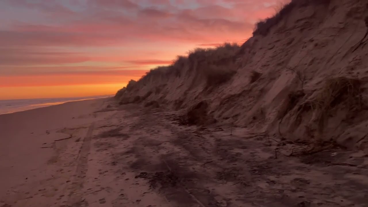Tidlig fredag morgen Tversted Strand