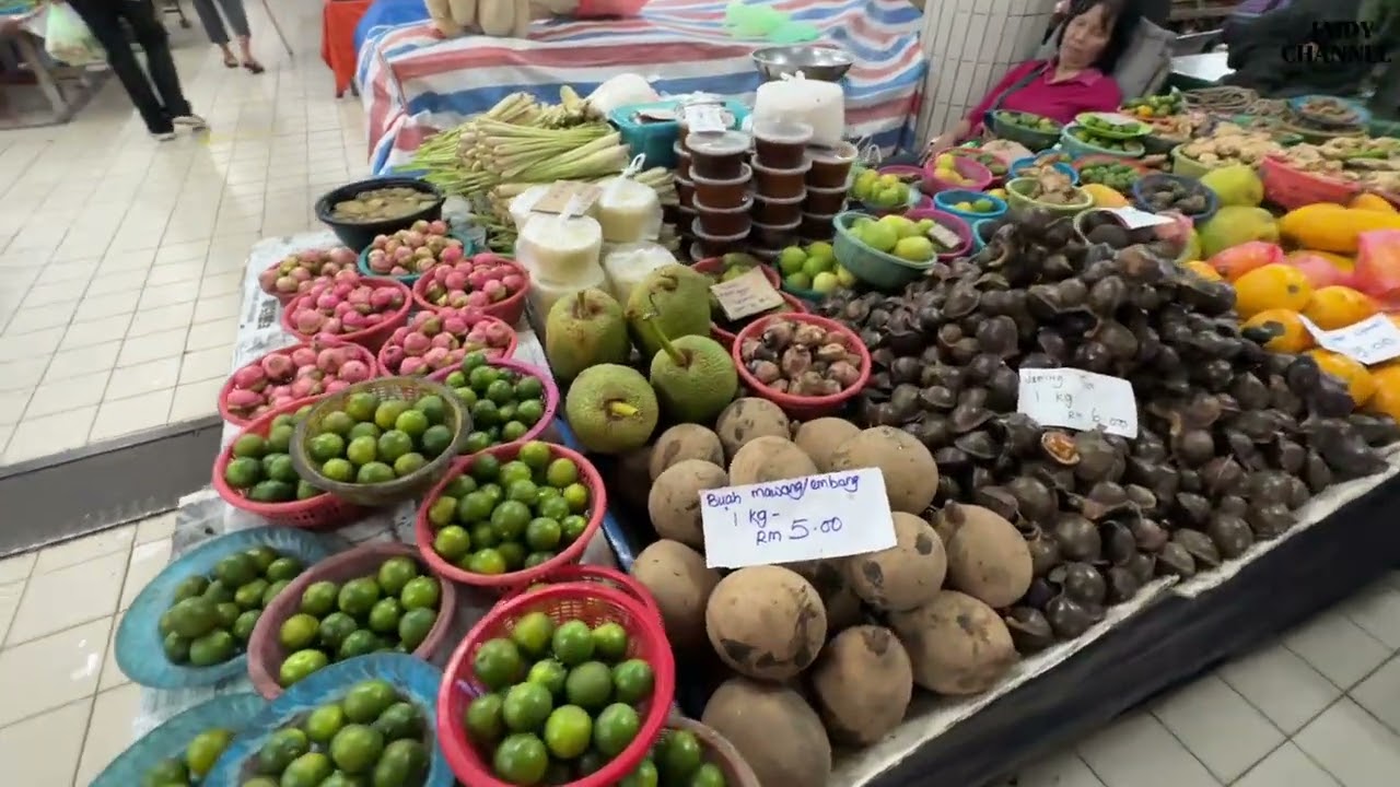 Awal Pagi Lagi Ke “Tamu Bandar Riyal”Sampai Ke “Market Serian” Untuk Mencari Sayur 