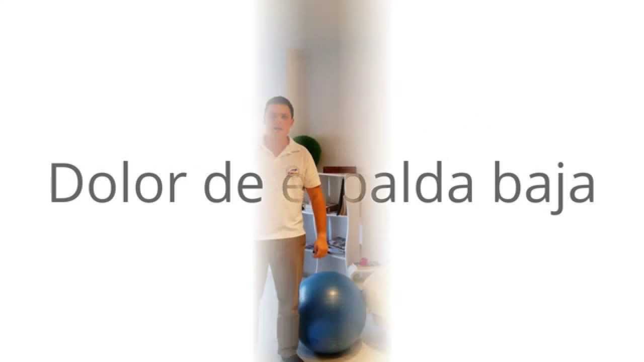 Como quitar el dolor de espalda baja