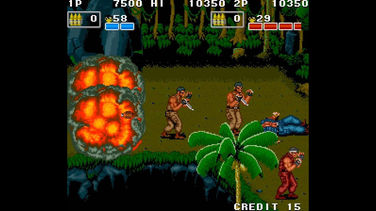 P.O.W.: Prisoners of War arcade 2 player Netplay 60fps
