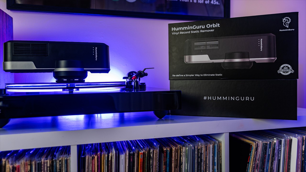 Humminguru ORBIT - Eliminate STATIC on Vinyl Records