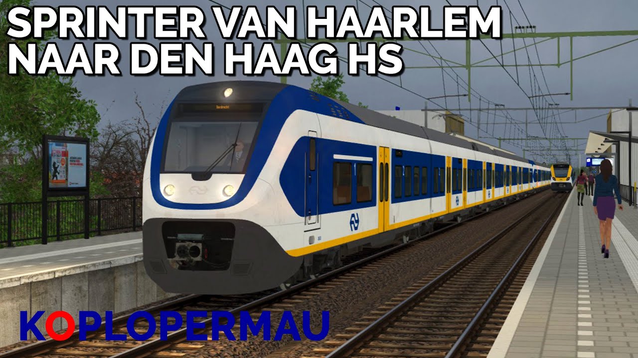Train Simulator Classic: Sprinter Light Train als Sprinter van Haarlem naar Den Haag HS!