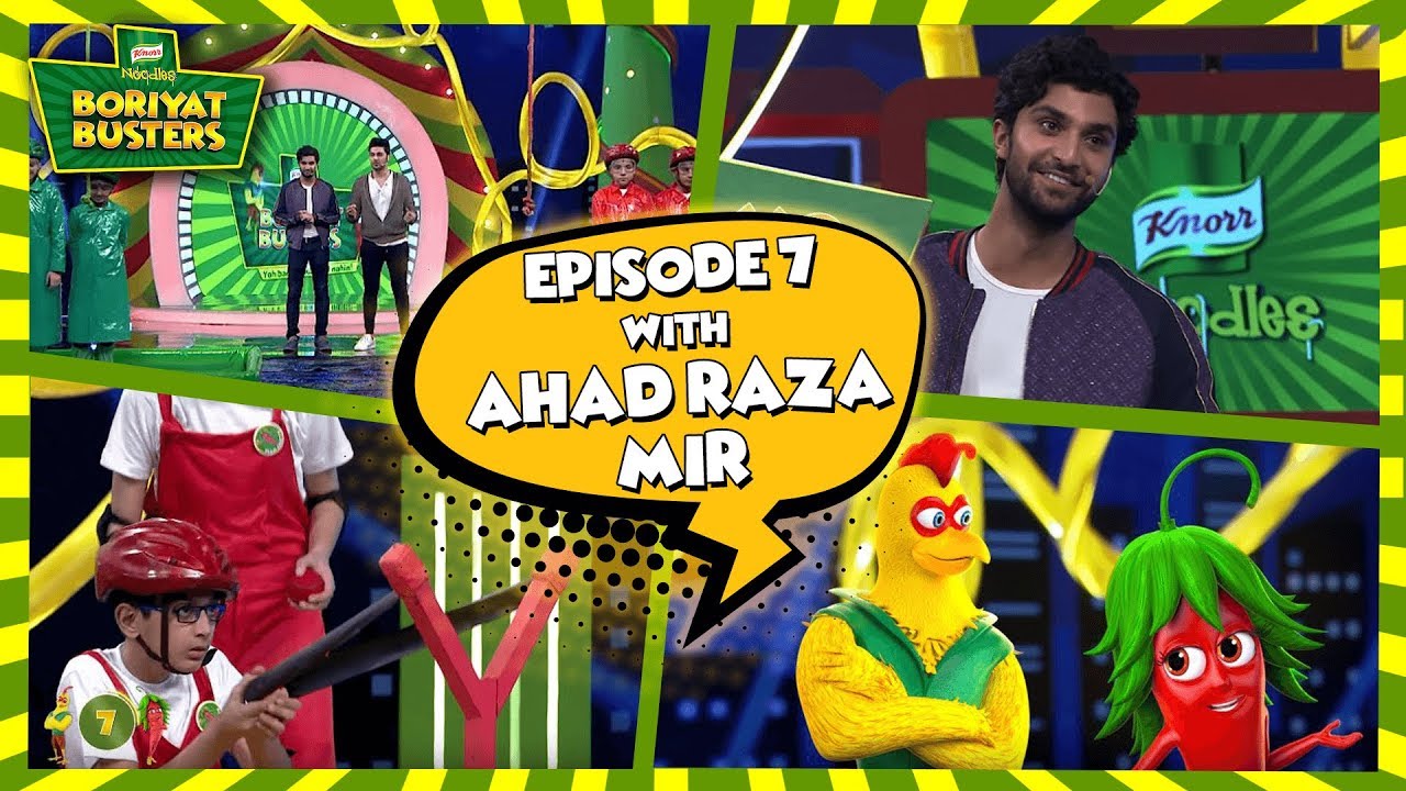 Knorr Noodles Boriyat Busters Season 2 - Episode 7 with Ahad Raza Mir