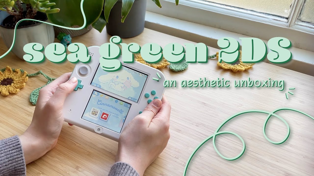 🌊 buying a sea green 2ds in 2022 bc i have no self control