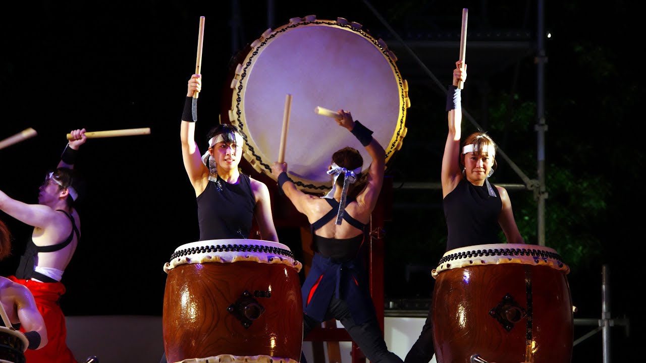 OTAIKO座 明神 「恐竜行進曲」（はるえでんすけ祭り）