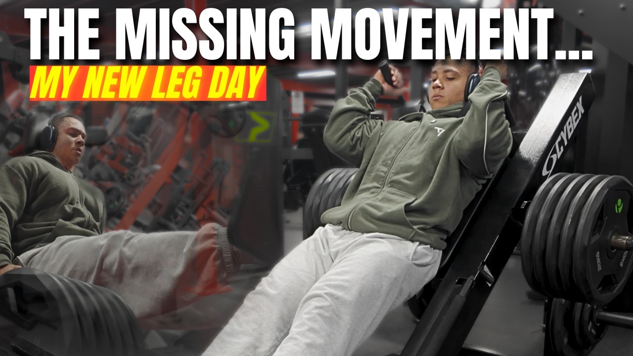 THE MOVEMENT I WAS MISSING FOR BIG QUADS | GAME CHANGER LEG DAY 🔥