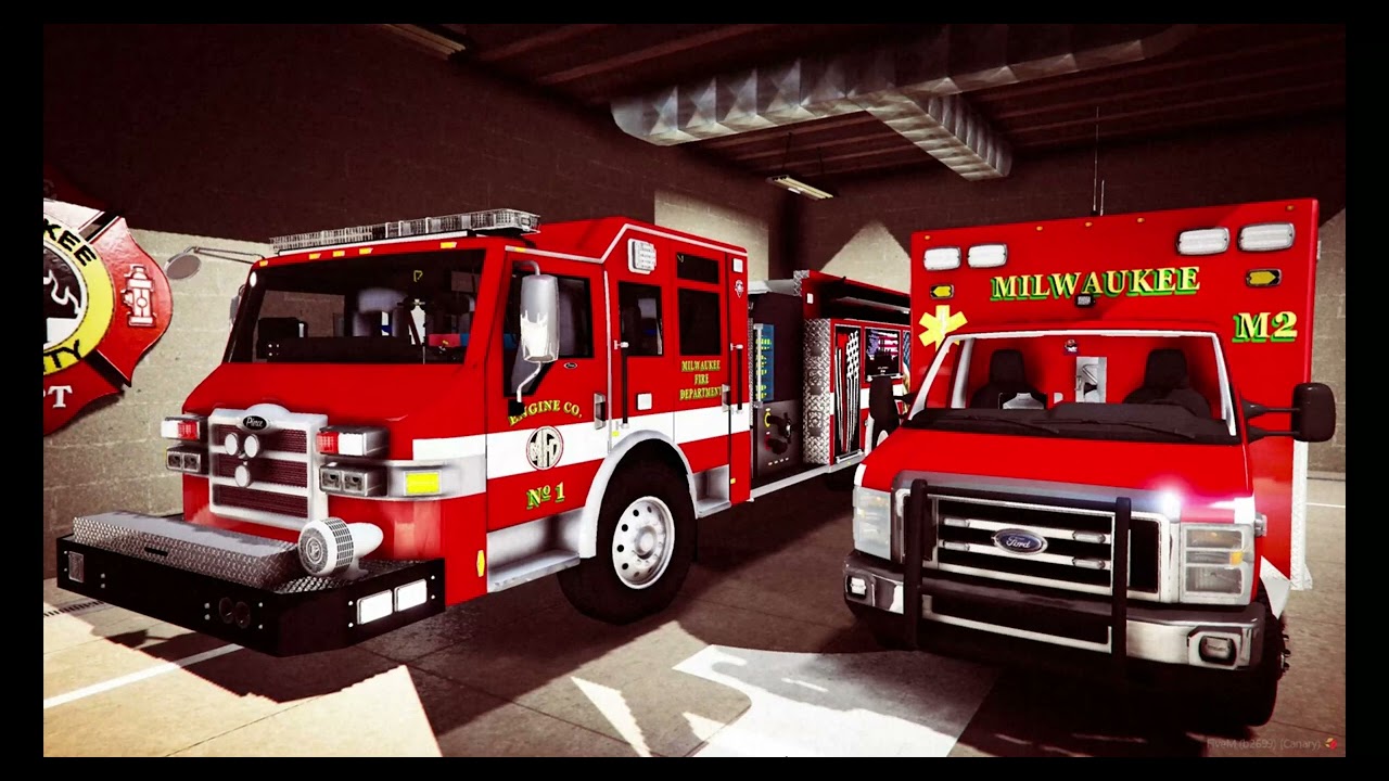 Milwaukee Fire Department of Badger State Role Play Promo Video