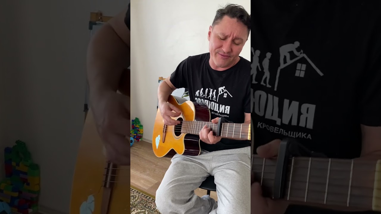 Остаемся зимовать сплин кавер #гитара #игратьнагитаре #музыка #урокигитарыонлайн