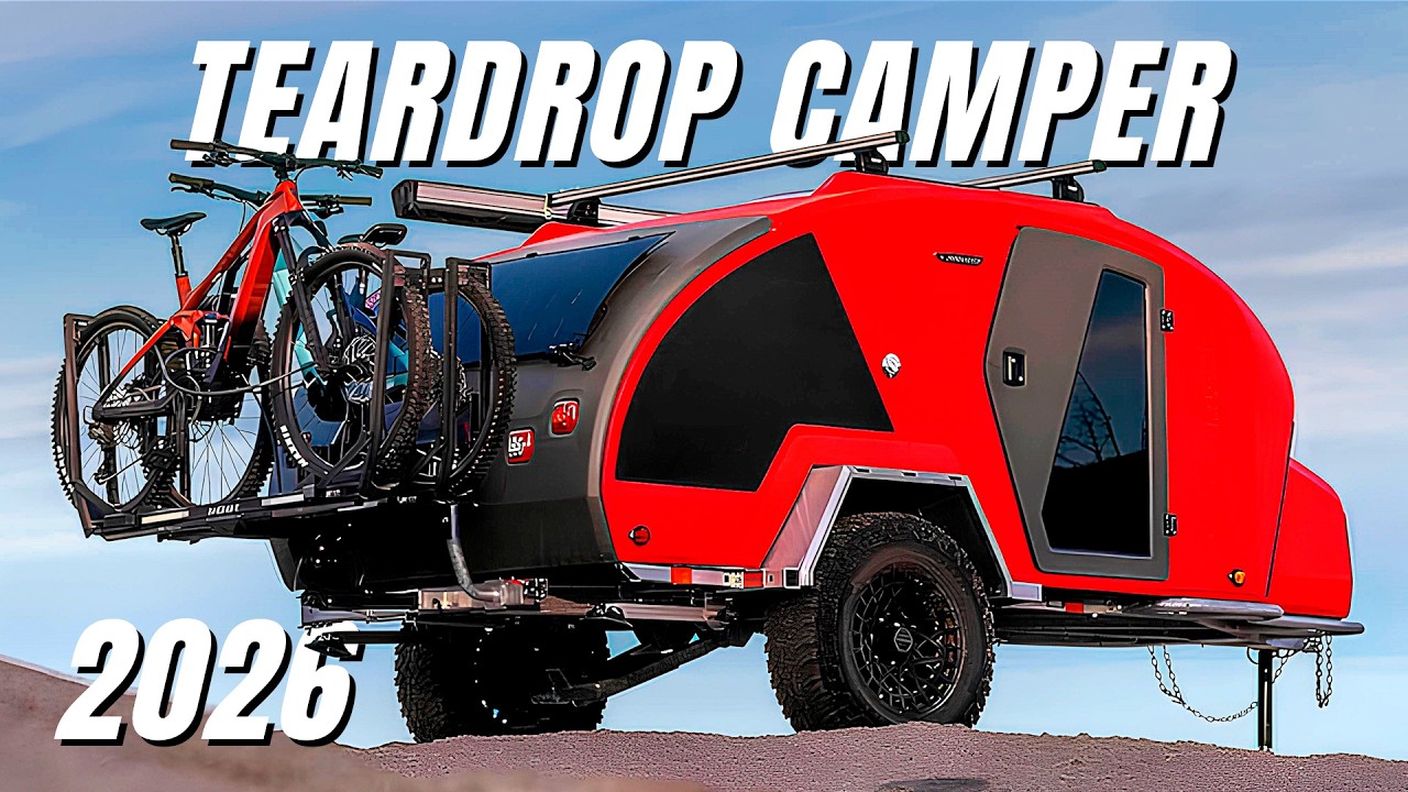 Top 7 All-New Camping Teardrop Trailers for 2025-2026 (Interior & Exterior Walkaround)