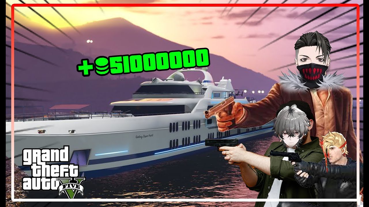 [ENG SUB/HolostarsEN/VCR] When the 3 idiots Axel, RPR, and Leo trying to rob the yacht