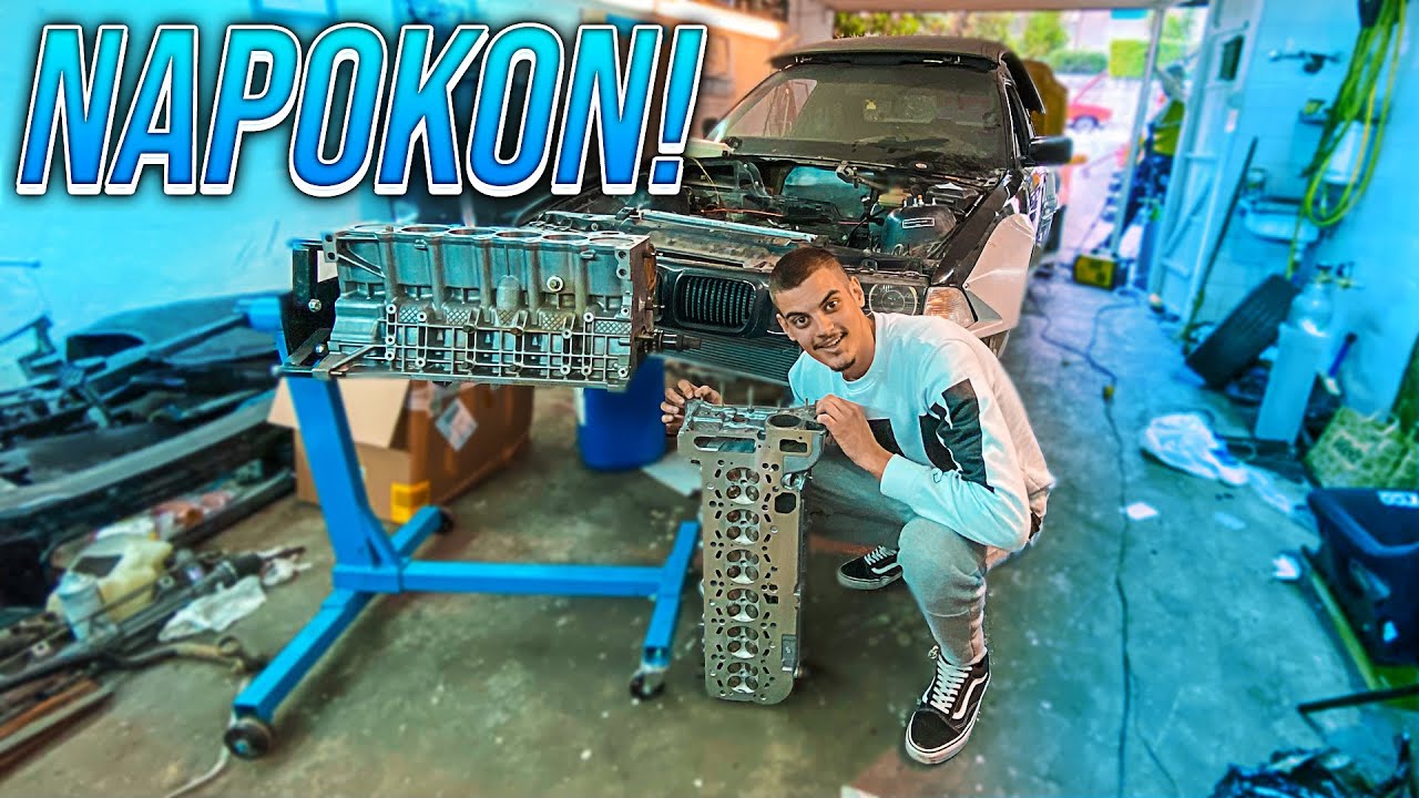 NAPOKON JE DOSLA GLAVA OD 3.0 MOTORA ZA DRIFTALICU IZ TOKARA!!!